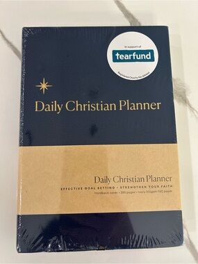 Tearfund Daily Christian Planner - Navy & Kraft
